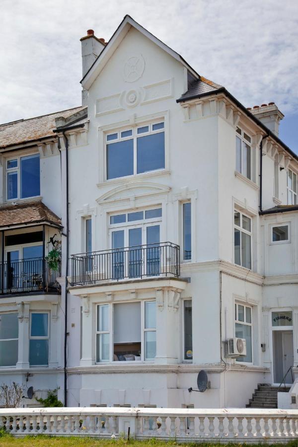 Beachfront Compact Coastal Crib, Direct Sea Views & Air Conditioning Littlestone-on-Sea Экстерьер фото